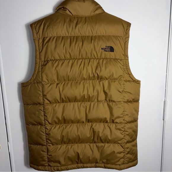 The North Face Tan Quilted Vest - Picture 3 of 5